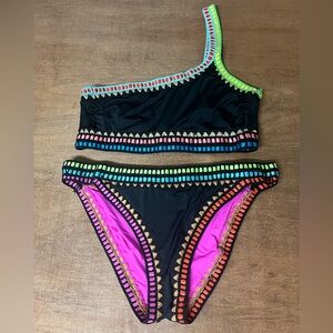 Bar III Be Weave It bikini Large